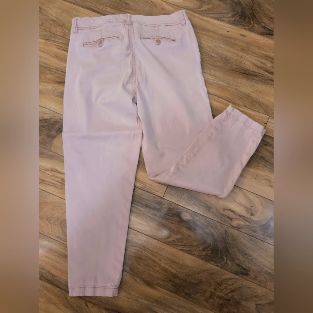 Liverpool Light Pink Straight Leg Pants Size 8 - Picture 2 of 12